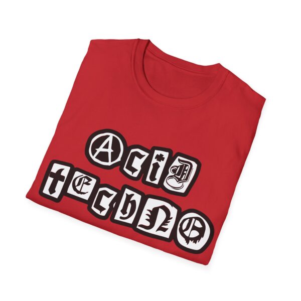 Acid Techno Rave Music T-Shirt - Image 18