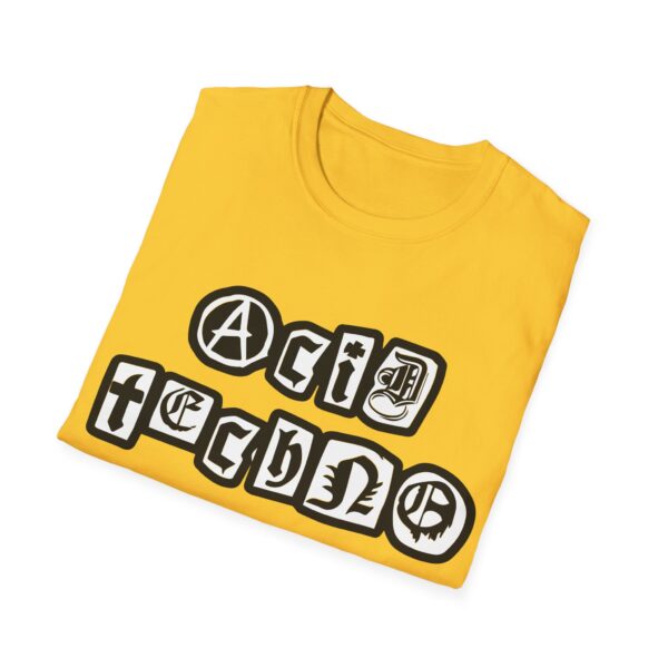 Acid Techno Rave Music T-Shirt - Image 20