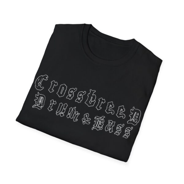 Crossbreed Drum & Bass Rave Music T-Shirt - Image 4