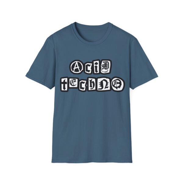 Acid Techno Rave Music T-Shirt - Image 9