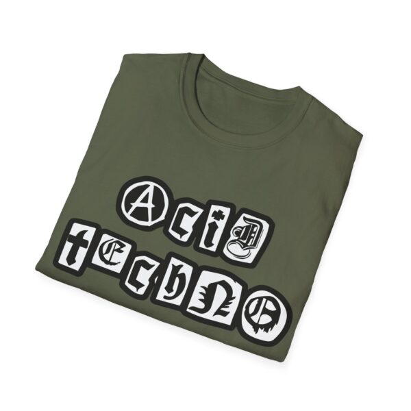 Acid Techno Rave Music T-Shirt - Image 22