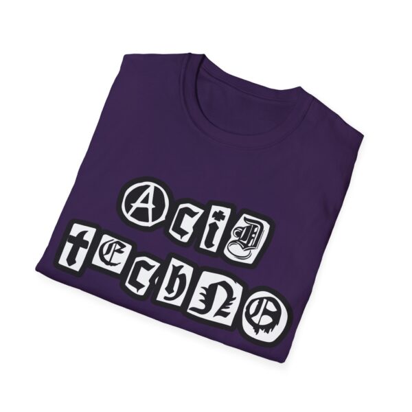 Acid Techno Rave Music T-Shirt - Image 14