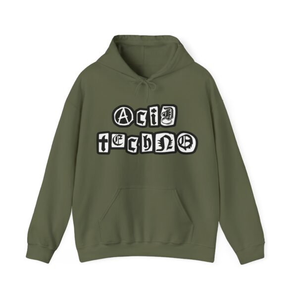 Acid Techno Rave Music Hoodie - Image 27