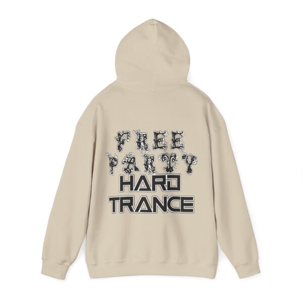 Free Party Hard Trance Rave Music Hoodie - Image 9