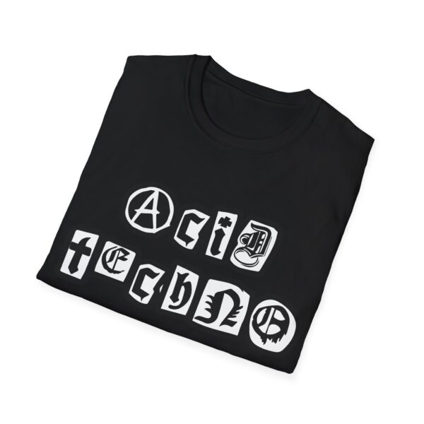 Acid Techno Rave Music T-Shirt - Image 4