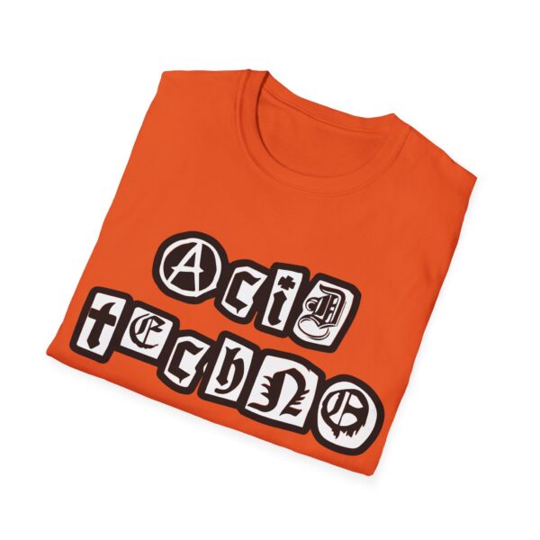 Acid Techno Rave Music T-Shirt - Image 6