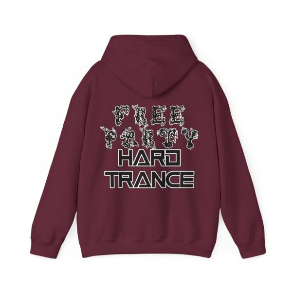 Free Party Hard Trance Rave Music Hoodie - Image 14