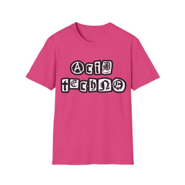Acid Techno Rave Music T-Shirt - Image 15