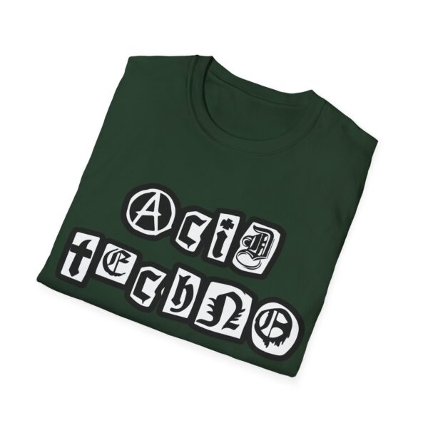 Acid Techno Rave Music T-Shirt - Image 8