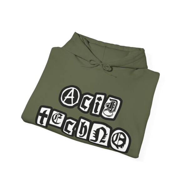 Acid Techno Rave Music Hoodie - Image 30