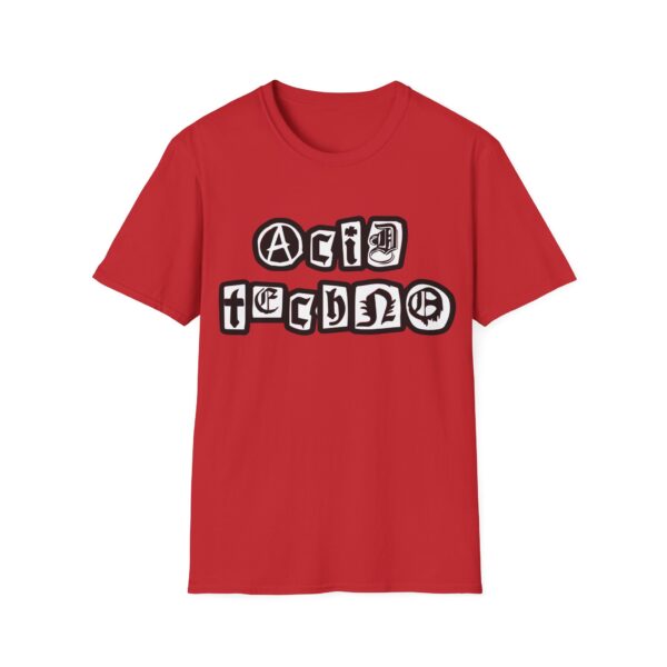 Acid Techno Rave Music T-Shirt - Image 17