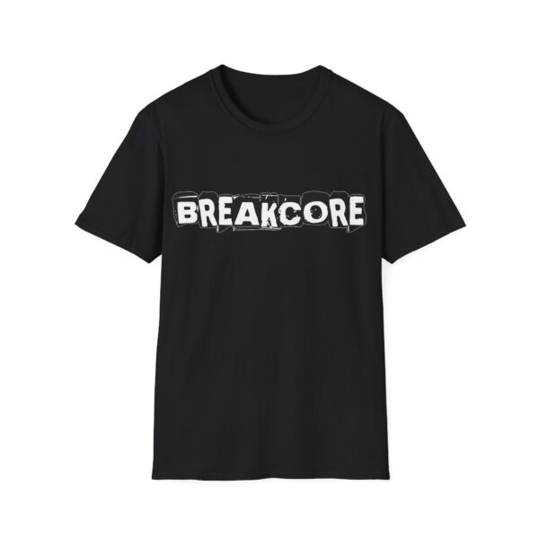 Breakcore Rave Music T-Shirt - Image 3