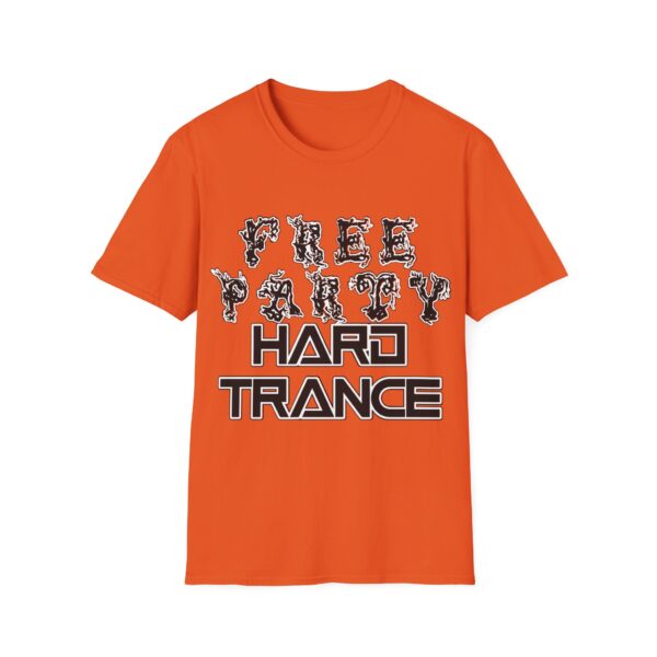 Free Party Hard Trance Rave Music T-Shirt - Image 7