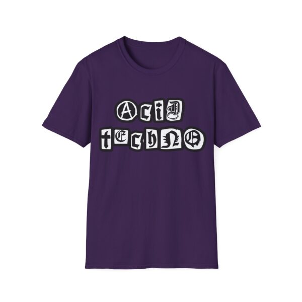 Acid Techno Rave Music T-Shirt - Image 13