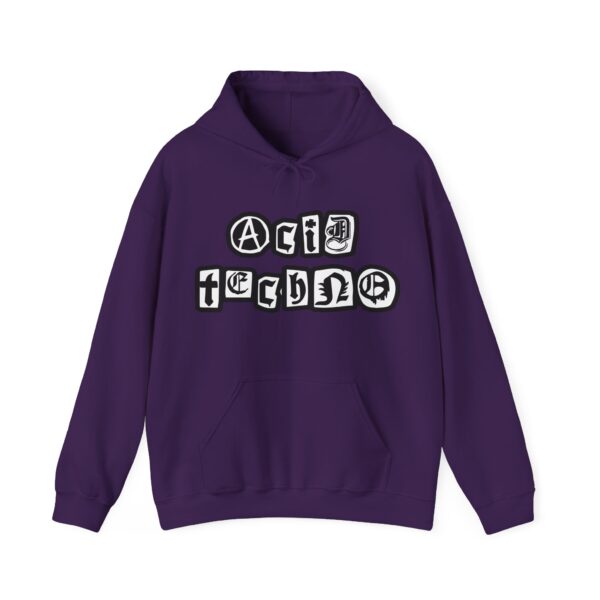 Acid Techno Rave Music Hoodie - Image 17