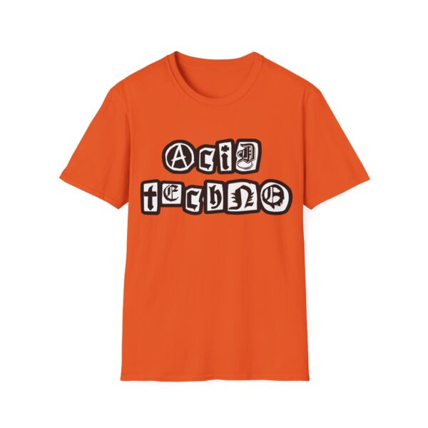 Acid Techno Rave Music T-Shirt - Image 5
