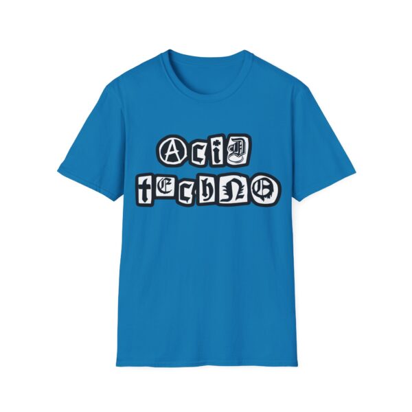 Acid Techno Rave Music T-Shirt - Image 11