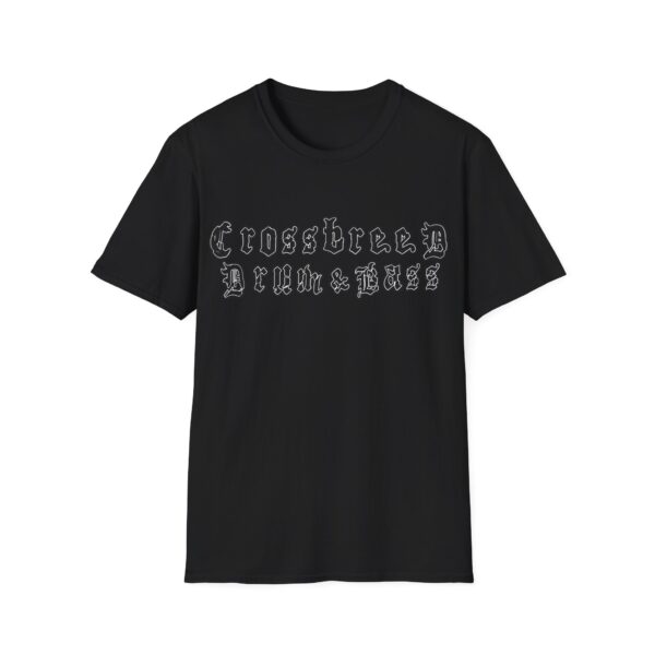 Crossbreed Drum & Bass Rave Music T-Shirt - Image 3