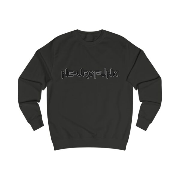Neurofunk Drum & Bass Rave Music Crewneck Sweatshirt - Image 4
