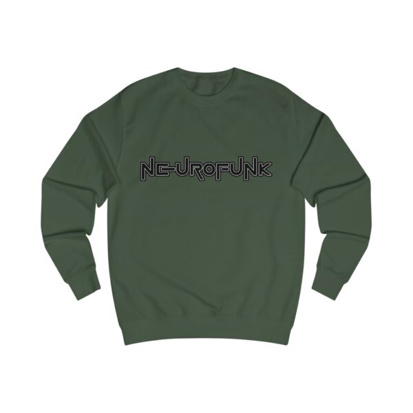 Neurofunk Drum & Bass Rave Music Crewneck Sweatshirt - Image 5