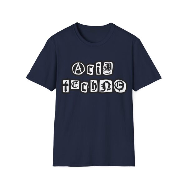 Acid Techno Rave Music T-Shirt - Image 23
