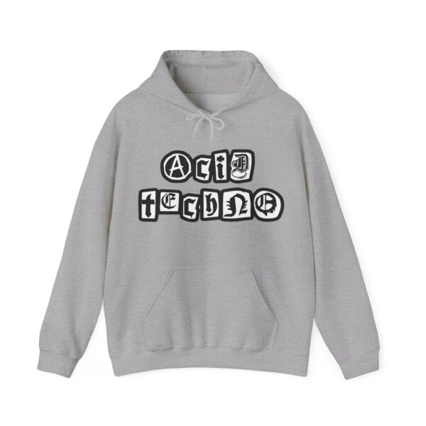 Acid Techno Rave Music Hoodie - Image 7