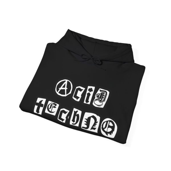 Acid Techno Rave Music Hoodie - Image 4