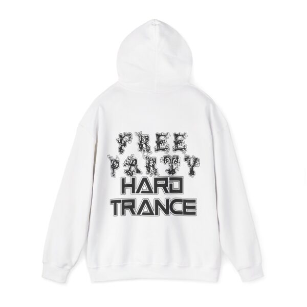 Free Party Hard Trance Rave Music Hoodie - Image 3