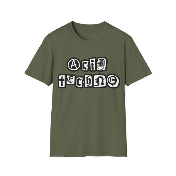 Acid Techno Rave Music T-Shirt - Image 21