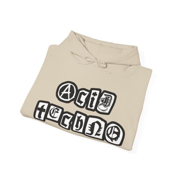 Acid Techno Rave Music Hoodie - Image 6
