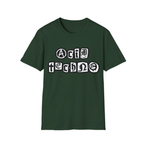 Acid Techno Rave Music T-Shirt - Image 7
