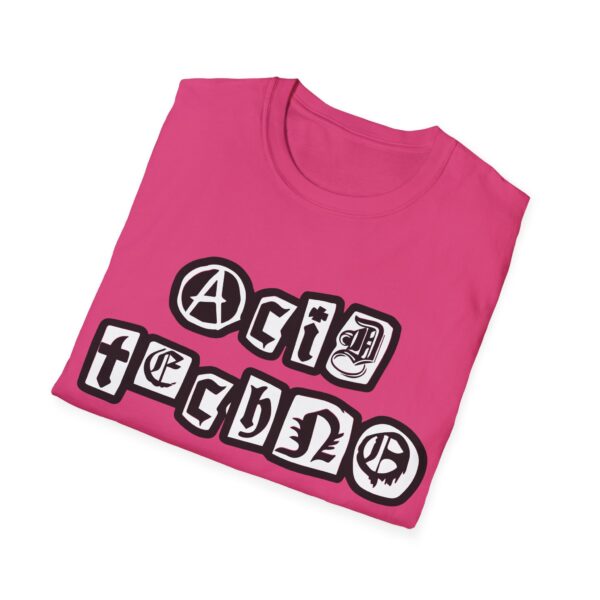 Acid Techno Rave Music T-Shirt - Image 16