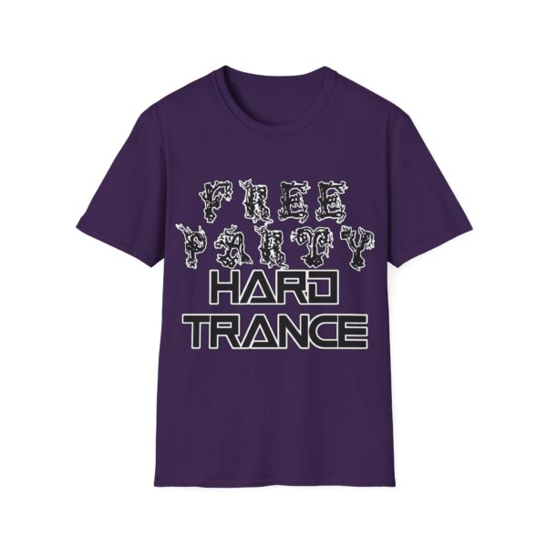 Free Party Hard Trance Rave Music T-Shirt - Image 19