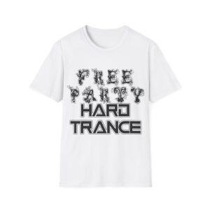 Free Party Hard Trance Rave Music T-Shirt