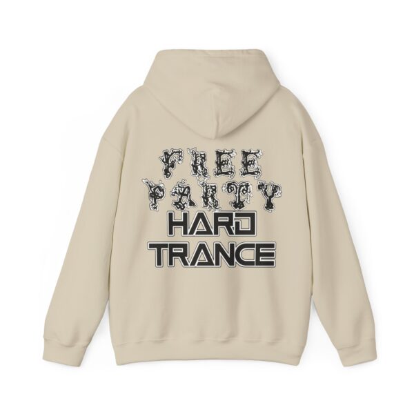 Free Party Hard Trance Rave Music Hoodie - Image 8