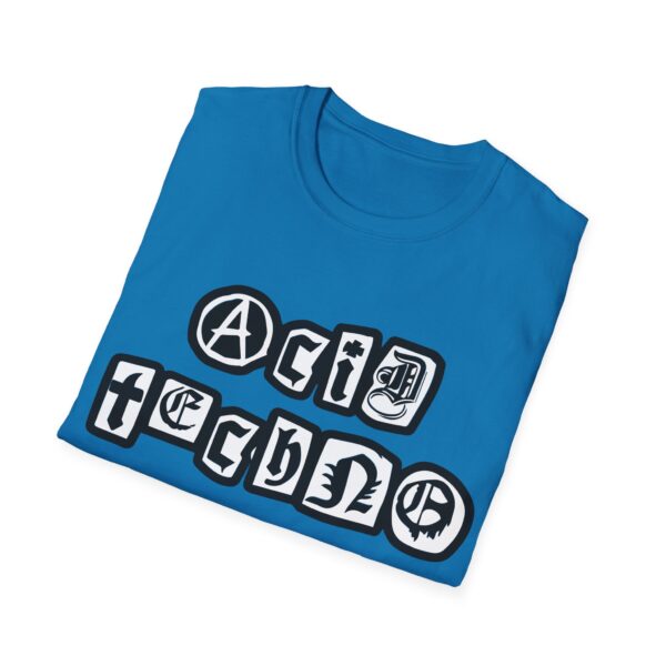Acid Techno Rave Music T-Shirt - Image 12