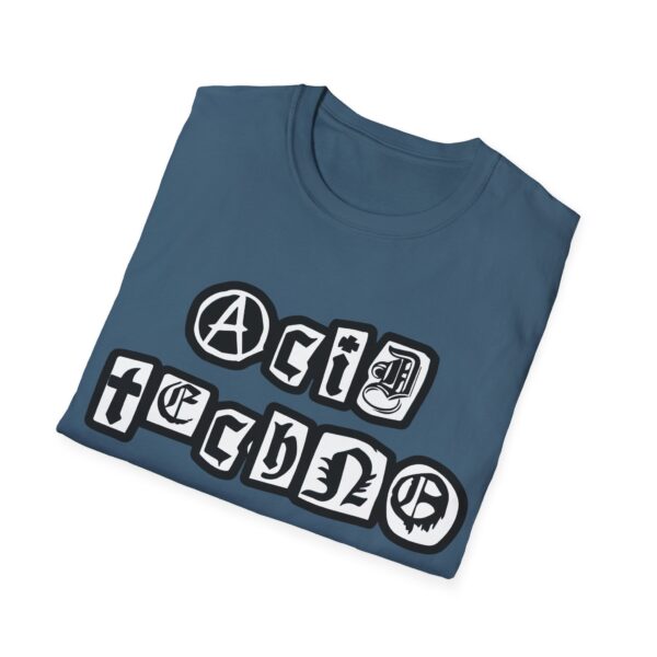 Acid Techno Rave Music T-Shirt - Image 10