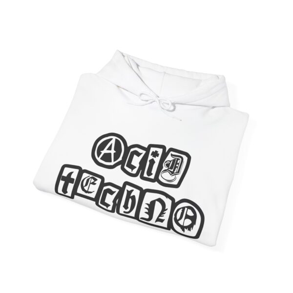 Acid Techno Rave Music Hoodie - Image 2