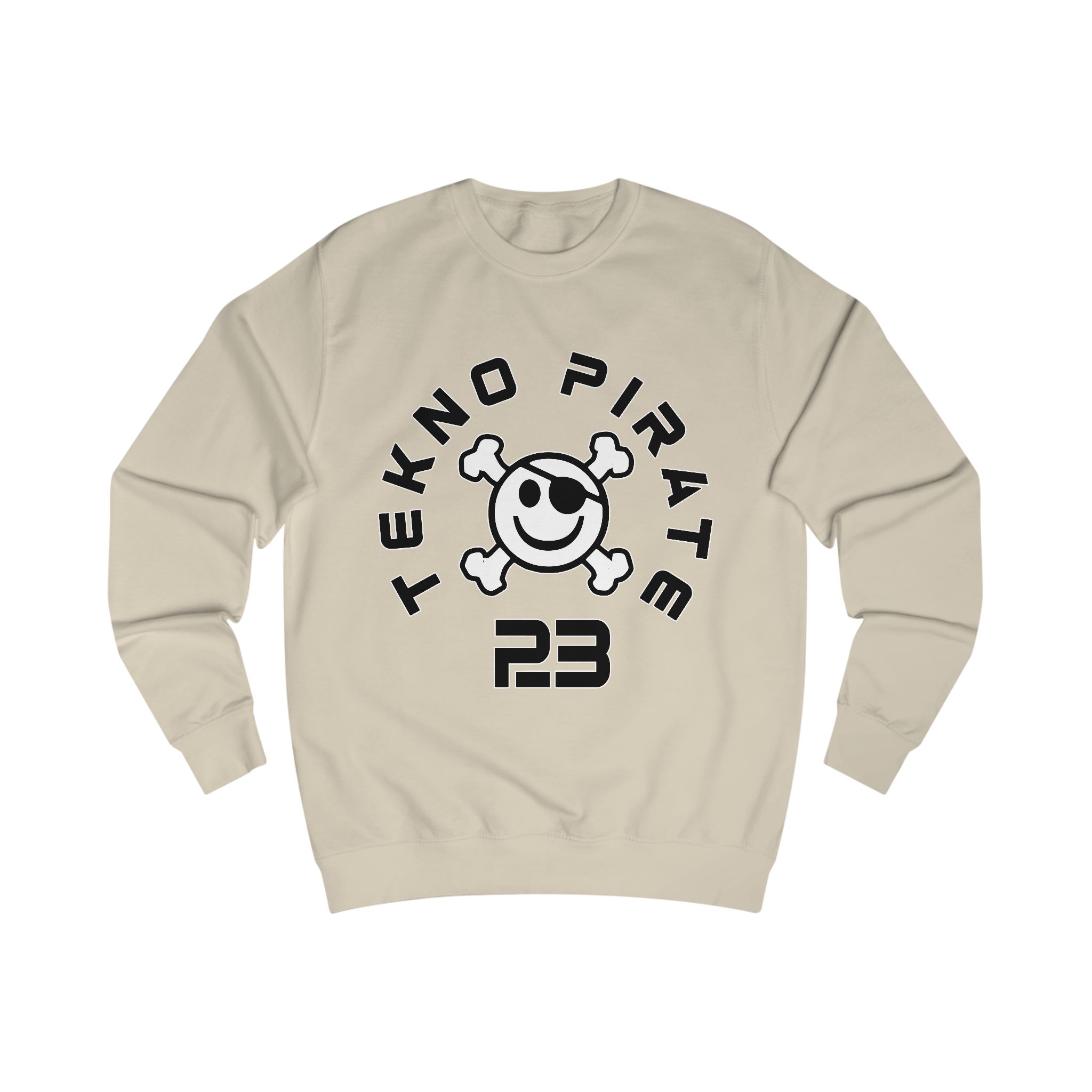 Tekno Pirate 23 Rave Music Sweatshirt - Image 2