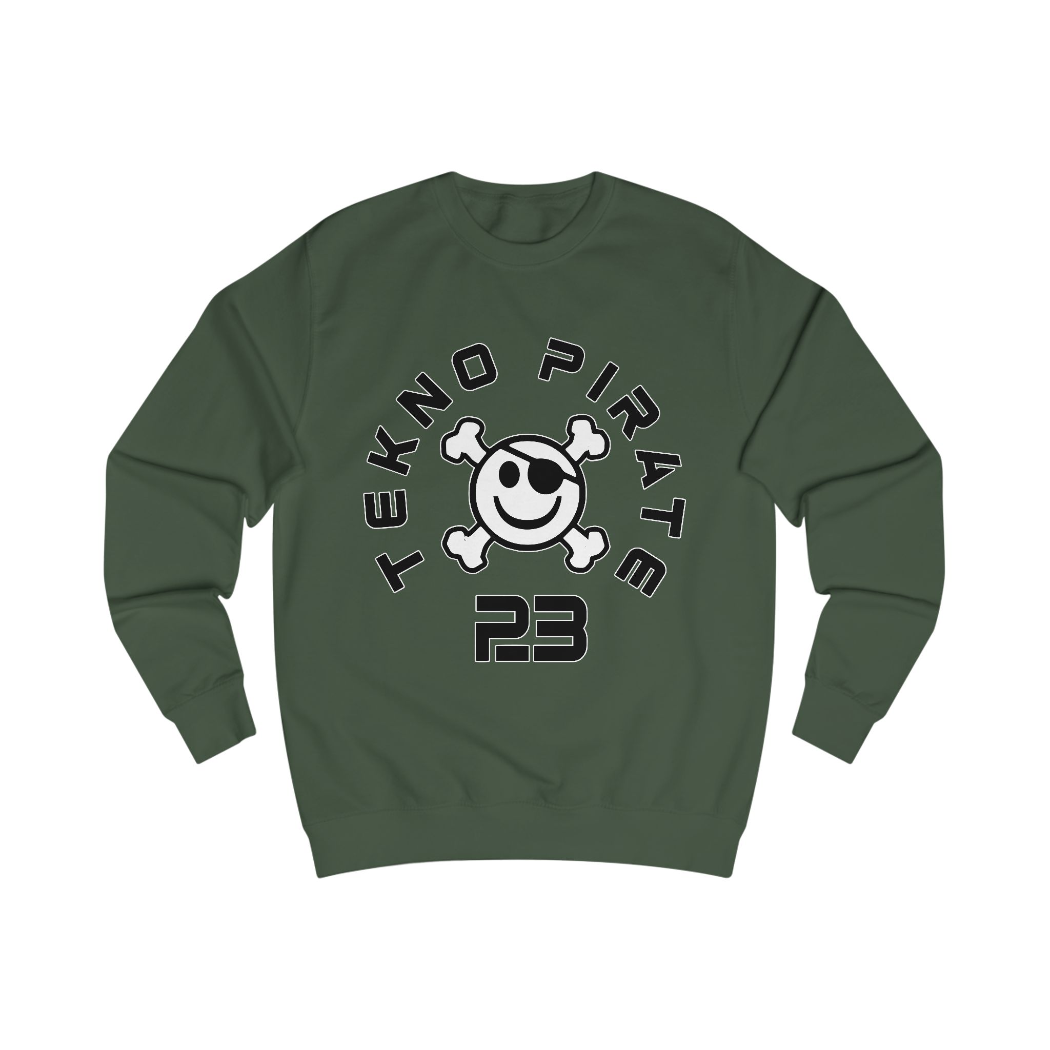 Tekno Pirate 23 Rave Music Sweatshirt - Image 6