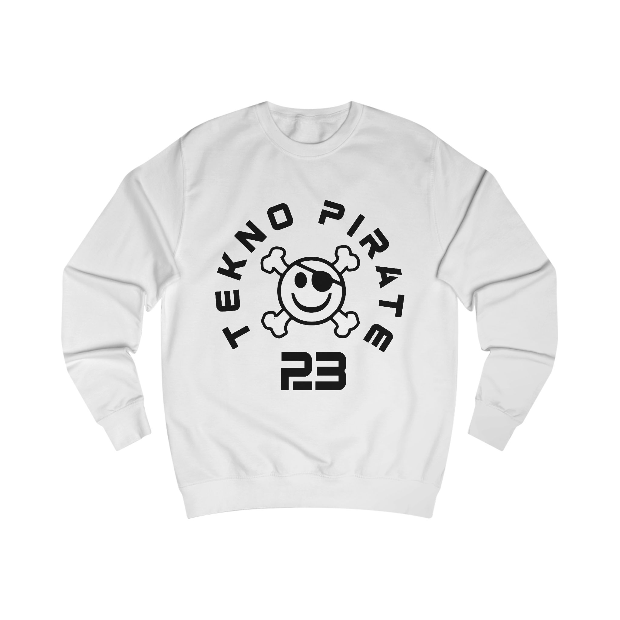 Tekno Pirate 23 Rave Music Sweatshirt