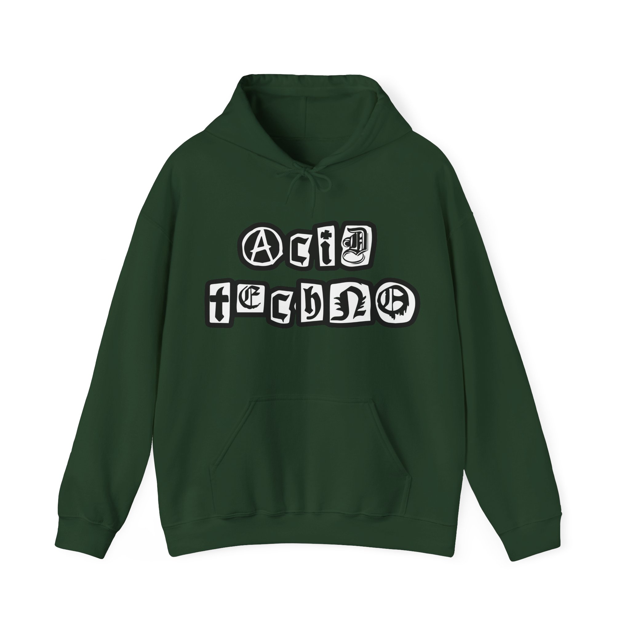 Acid Techno Rave Music Hoodie - Image 13