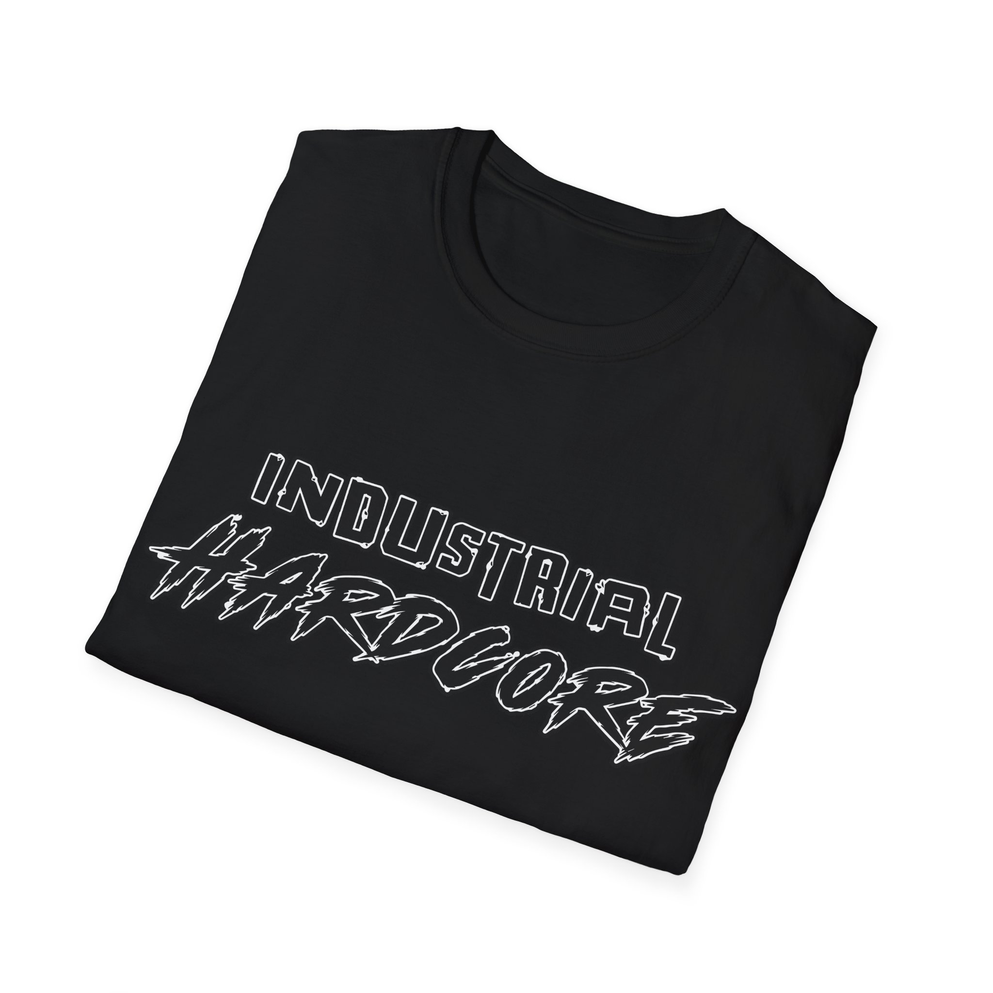 Industrial Hardcore Rave Music T-Shirt - Image 4