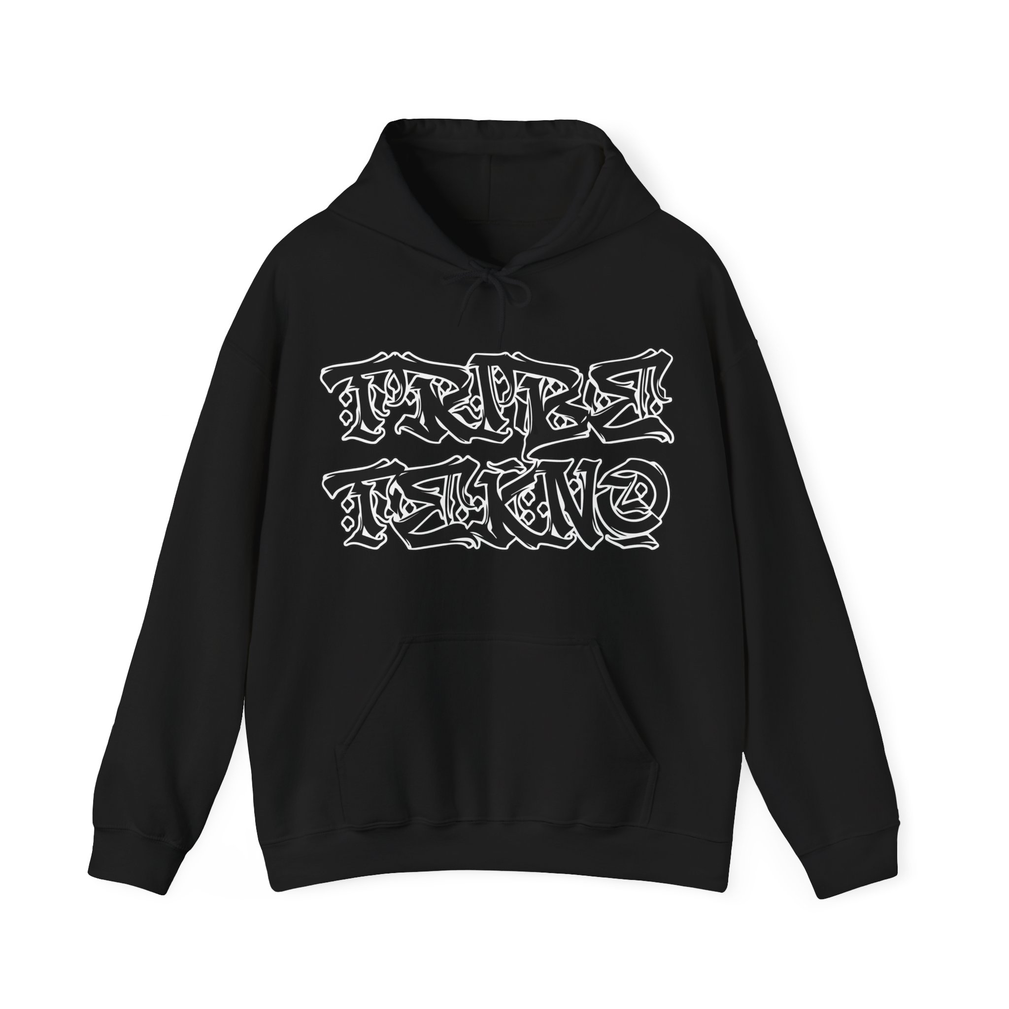 Tribe Tekno Rave Music Hoodie - Image 3