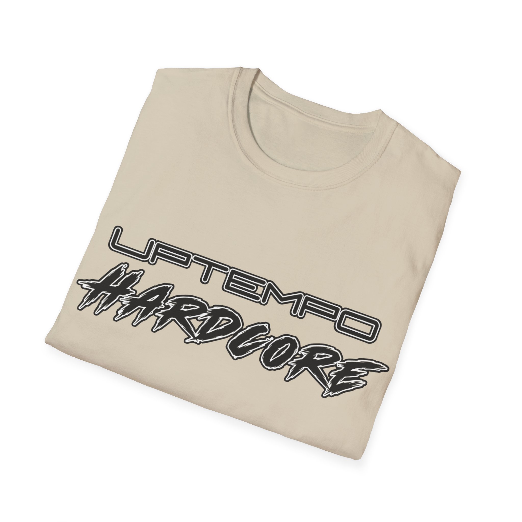 Uptempo Hardcore Rave Music T-Shirt - Image 24