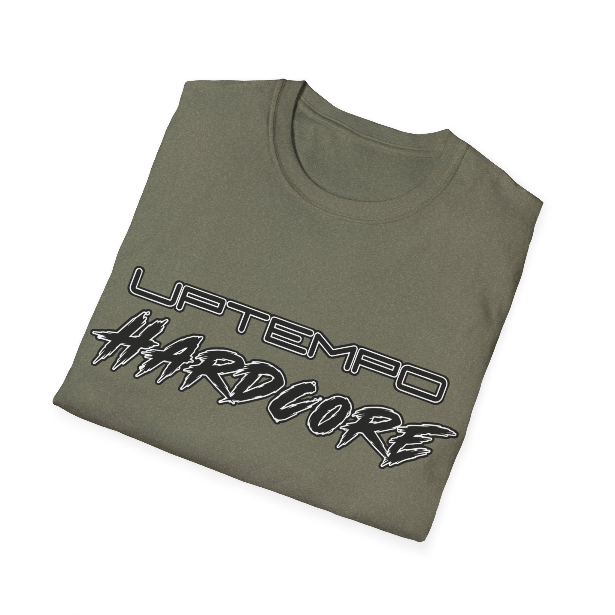 Uptempo Hardcore Rave Music T-Shirt - Image 28