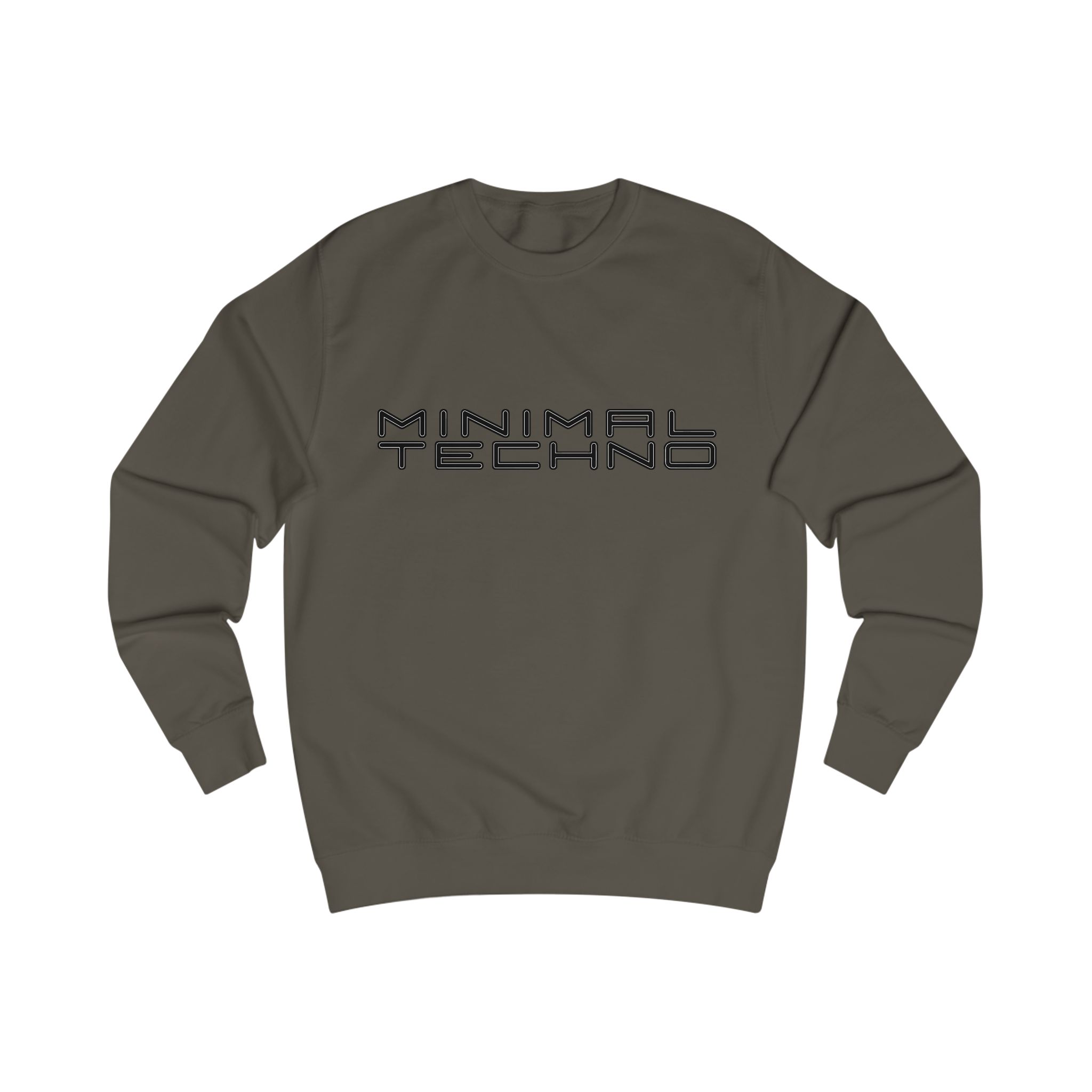 Minimal Techno Rave Music Sweatshirt - Image 11
