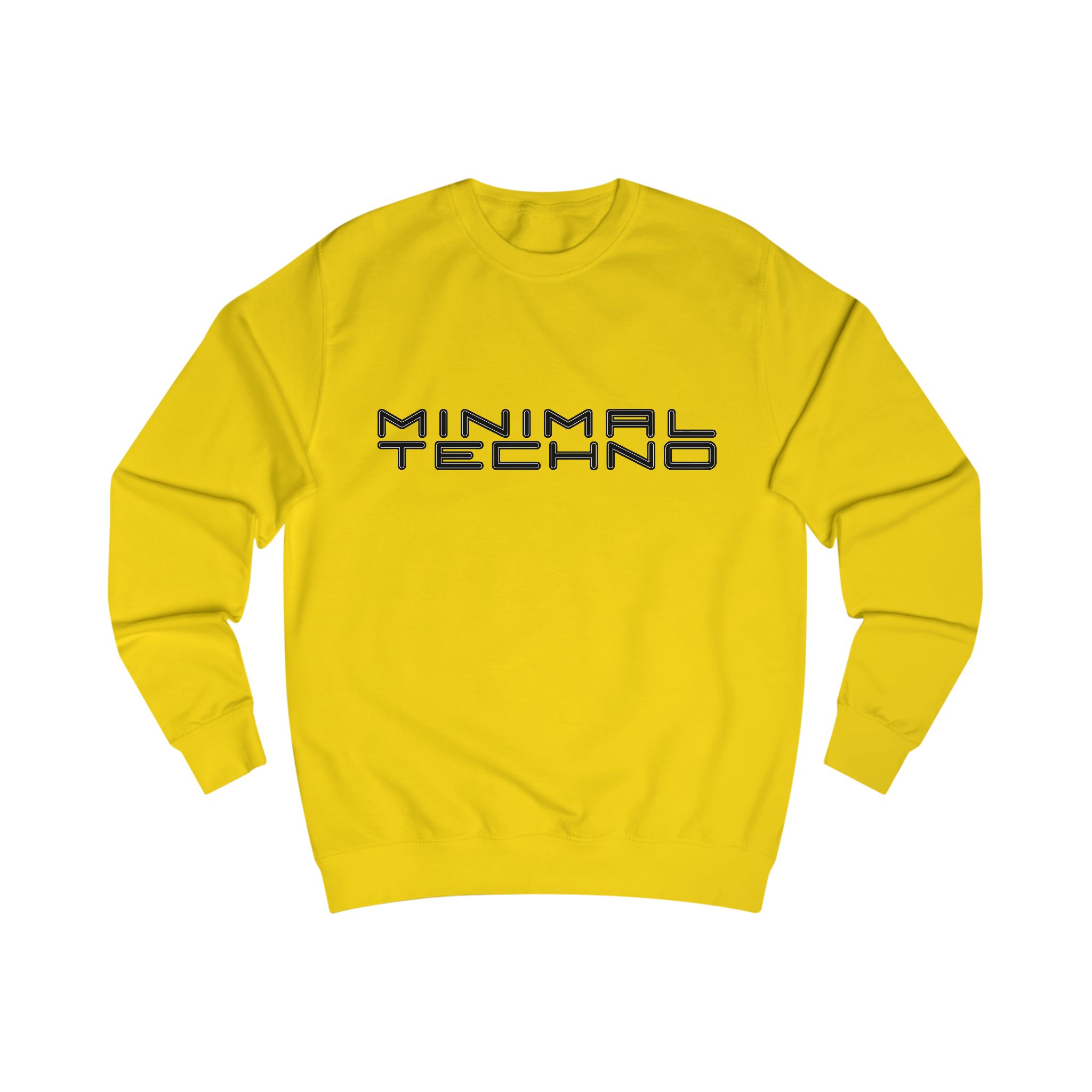 Minimal Techno Rave Music Sweatshirt - Image 12