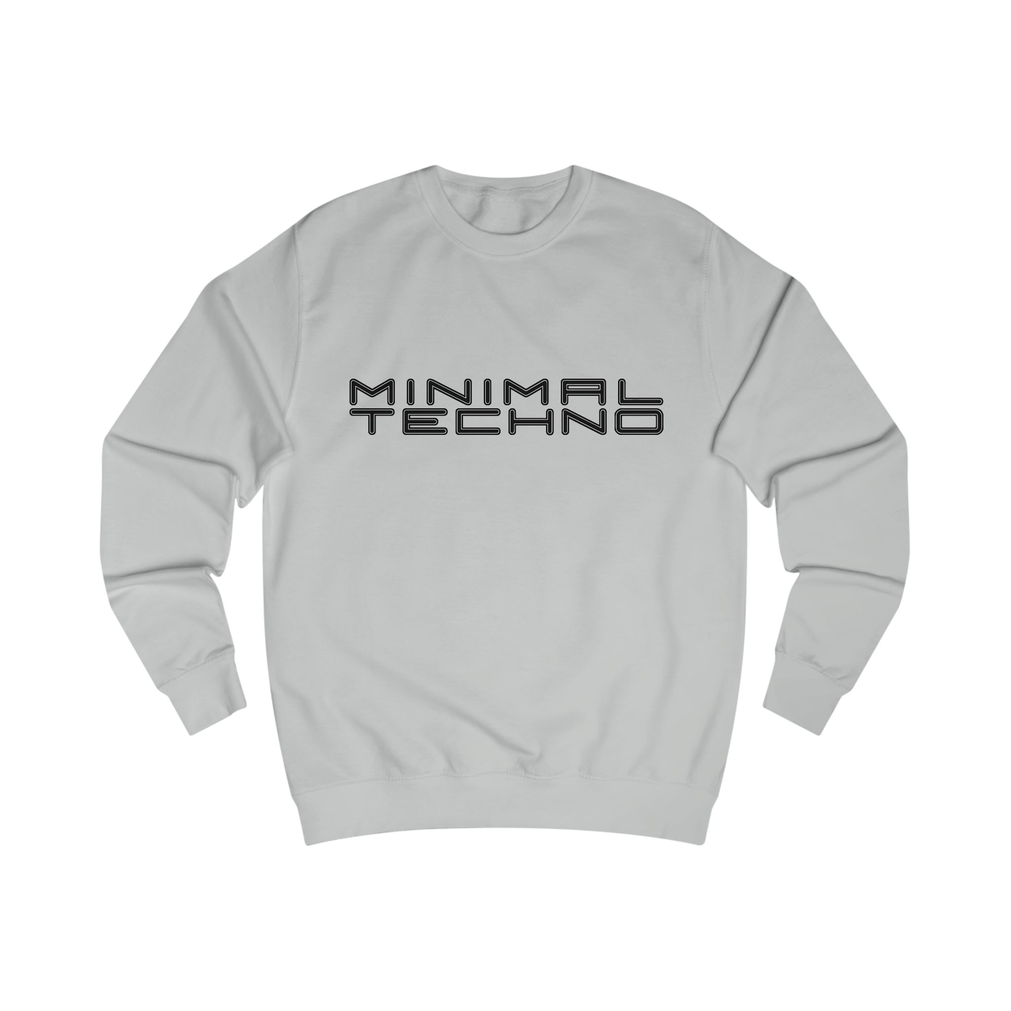 Minimal Techno Rave Music Sweatshirt - Image 13