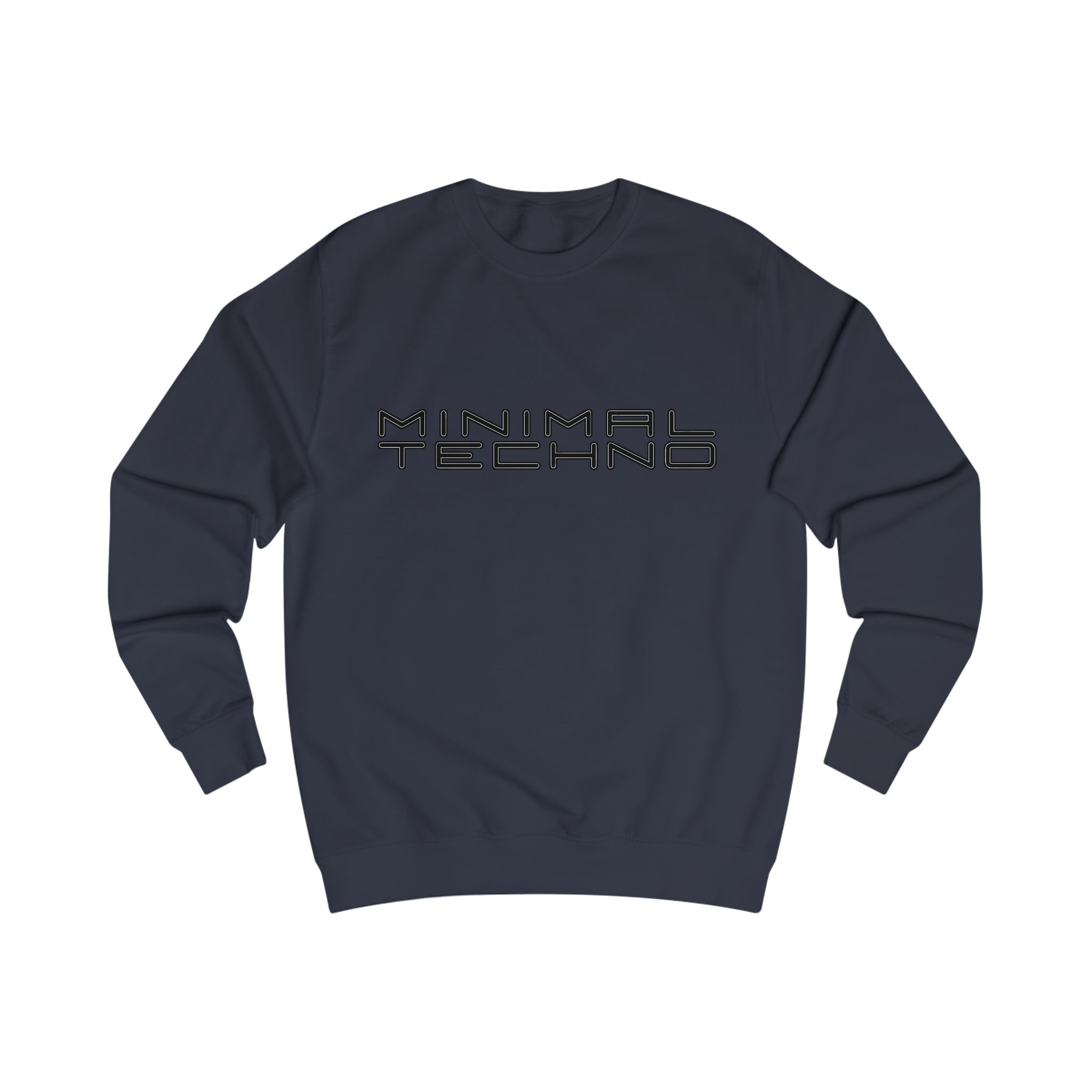 Minimal Techno Rave Music Sweatshirt - Image 14